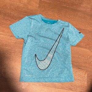 Nike Kids Teal Dri-FIT Short Sleeve Tee